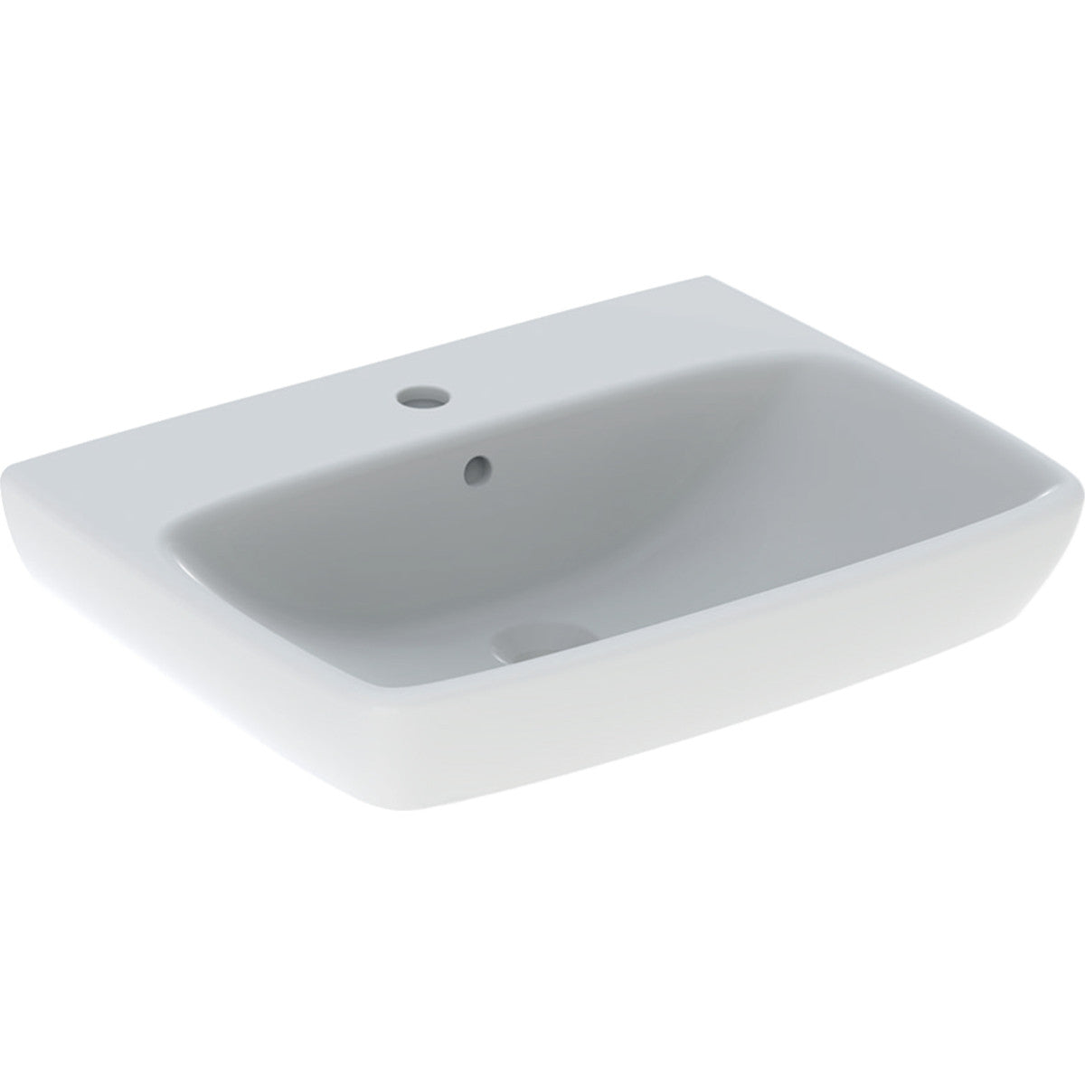 Geberit Selnova Square mosdó 60 cm csaplyuk középen, új termék