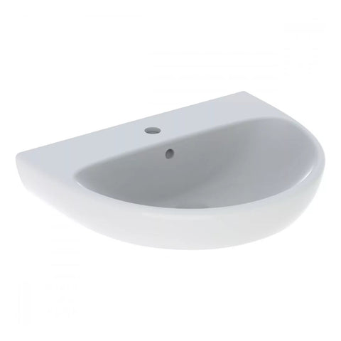Geberit Selnova mosdó 60x18x48cm , csaplyuk középen 500.305.01.7, új termék