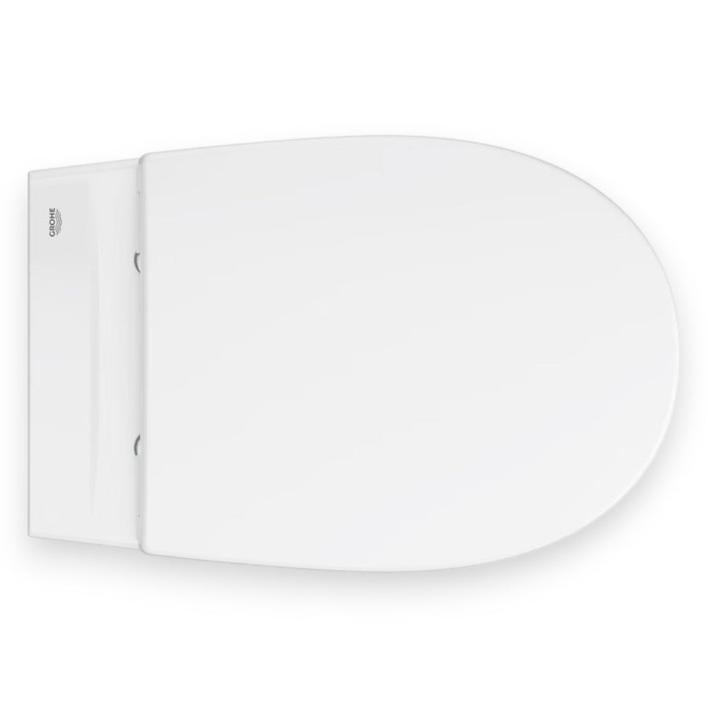 Grohe Bau Ceramic WC csésze, fali, perem nélküli + WC ülőke lecsapódásgátlóval