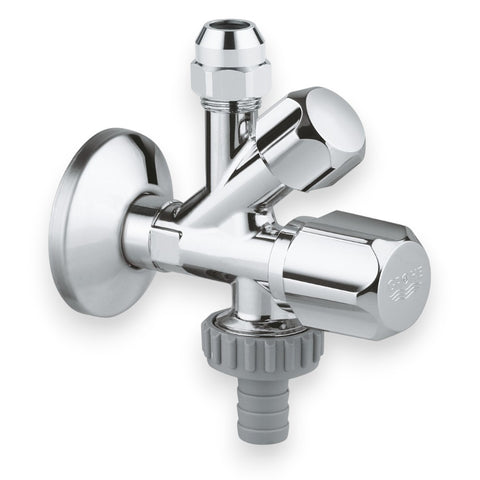Grohe kombinált sarokszelep (1/2"-3/8"/3/4")