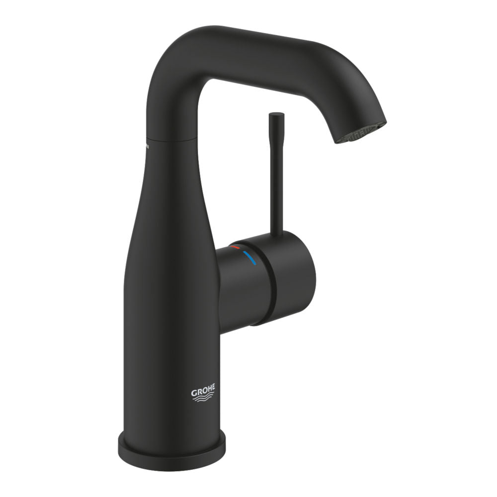 Grohe Essence mosdócsaptelep M-es méret, leeresztő nélkül, szín: phantom black