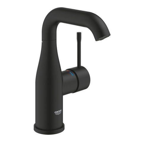 Grohe Essence mosdócsaptelep M-es méret, leeresztő nélkül, szín: phantom black