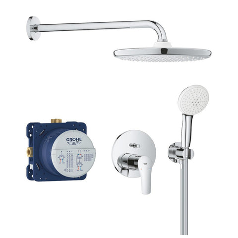 Grohe Eurosmart rejtett zuhanyrendszer Tempesta 250 fejzuhannyal