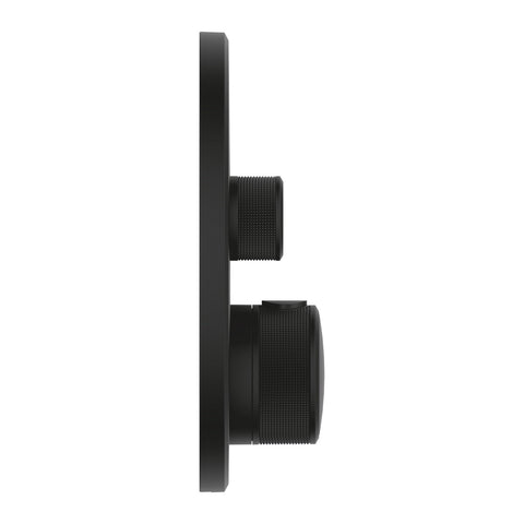 Grohe Grohtherm SmartControl termosztátos keverő, 3-utas váltóval, szín: phantom black