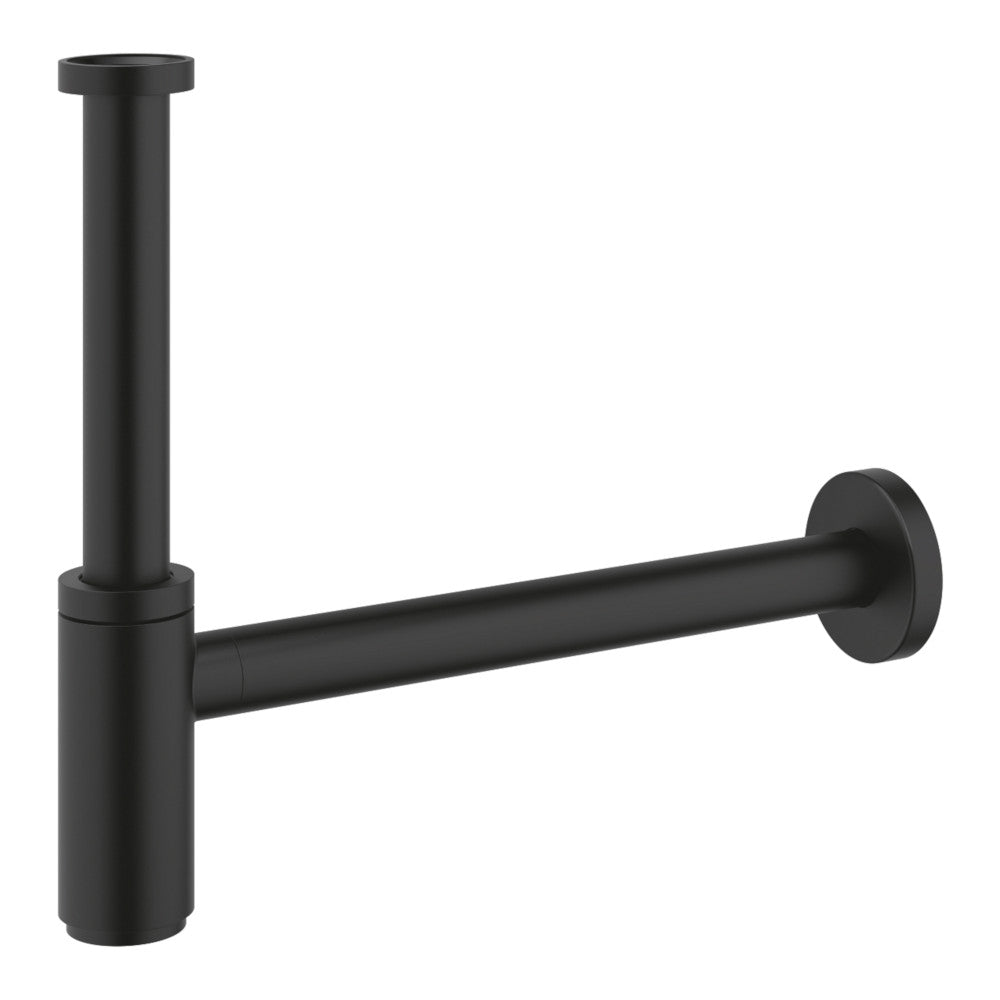 Grohe mosdószifon 5/4″, szín: phantom black
