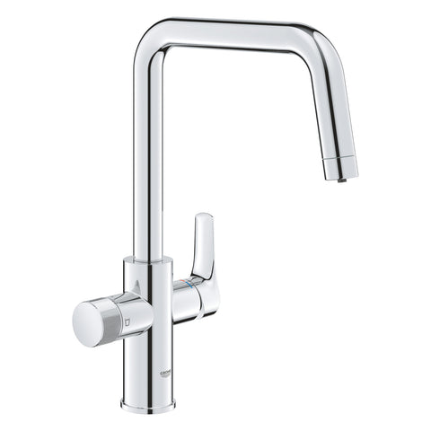 Grohe Blue Pure Eurosmart U-kifolyós vízszűrős csaptelep, króm