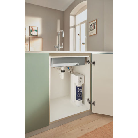 Grohe Blue Pure Eurosmart U-kifolyós vízszűrős csaptelep, króm