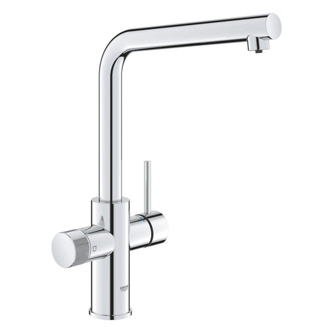 Grohe Blue Pure Minta L-kifolyós vízszűrős csaptelep, króm