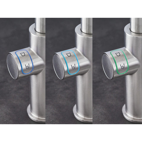 Grohe Blue Professional C-kifolyós kezdőkészlet Mono csapteleppel, szín: SuperSteel