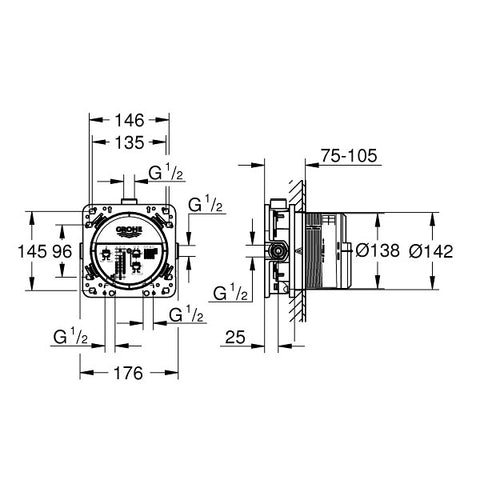 Grohe SmartBox (24167KF1, 29507KF0, 29508KF0)
