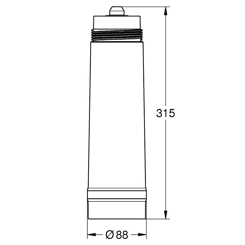 Grohe Blue M-méretű szűrőfilter