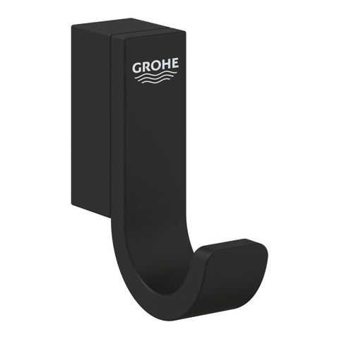 Grohe Selection fürdőköntös akasztó, szín: phantom black