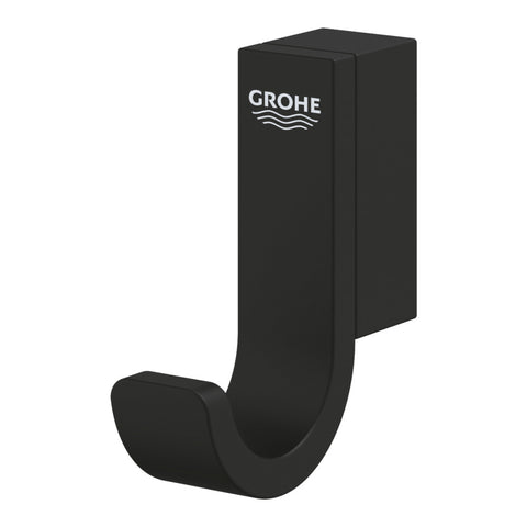 Grohe Selection fürdőköntös akasztó, szín: phantom black