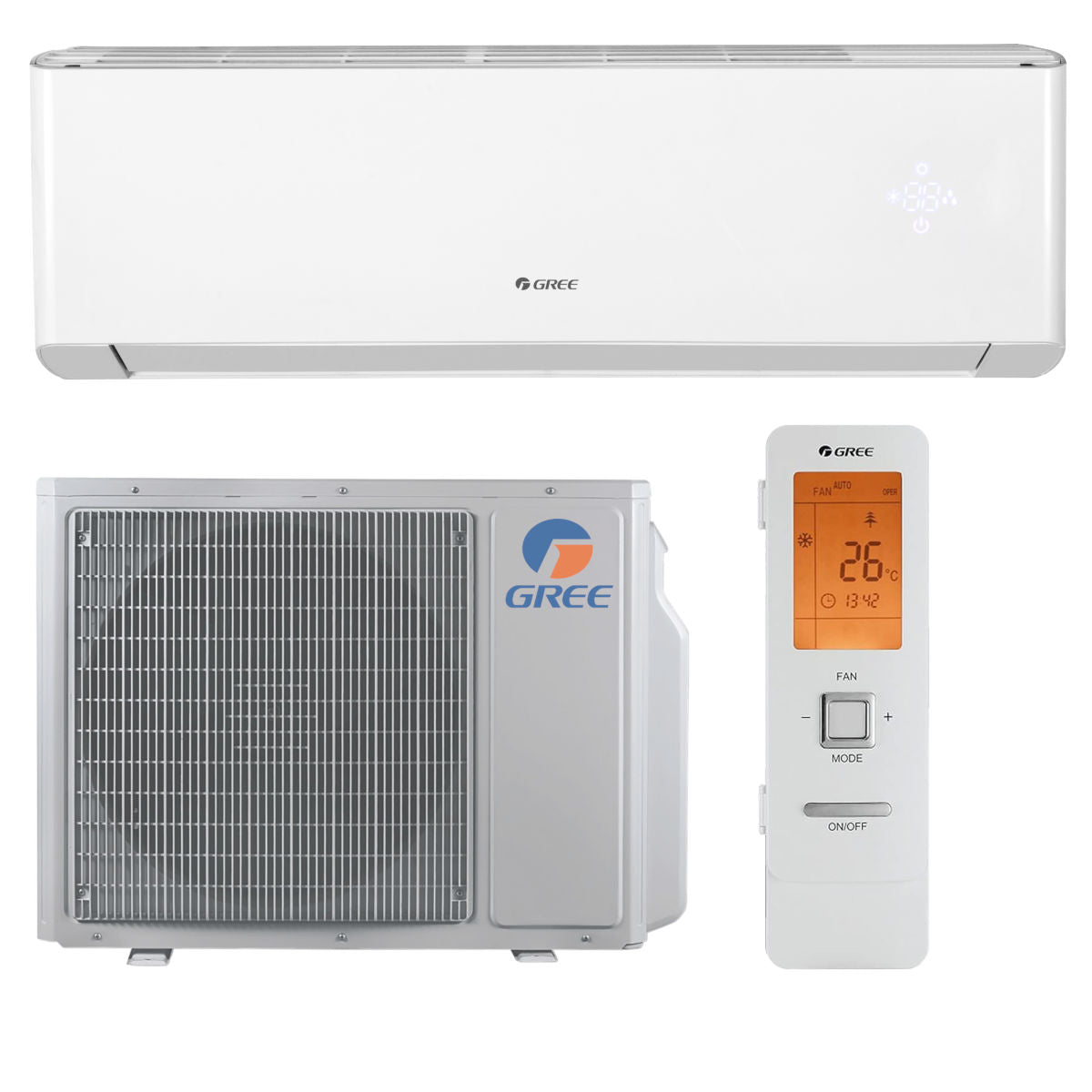 Gree Amber Royal mono split klíma szett 2.7 kW