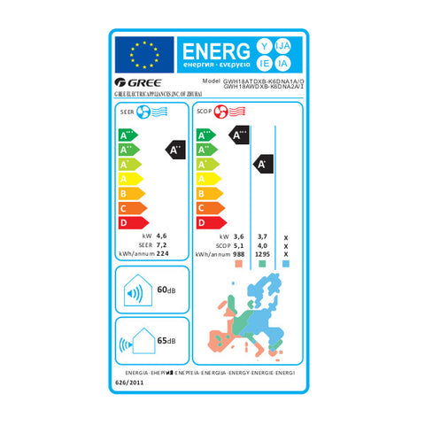 Gree Cosmo Eco mono split klíma szett 4.6 kW