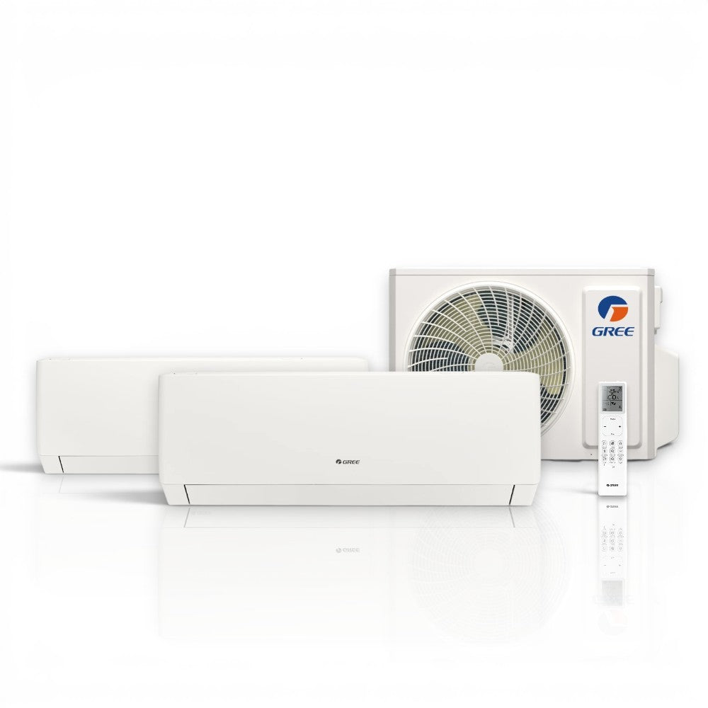 Gree multi split klíma szett - kültéri: 5,3kW(GWHD/18), beltéri: 2,35kW  +  3,2kW (Pulse)