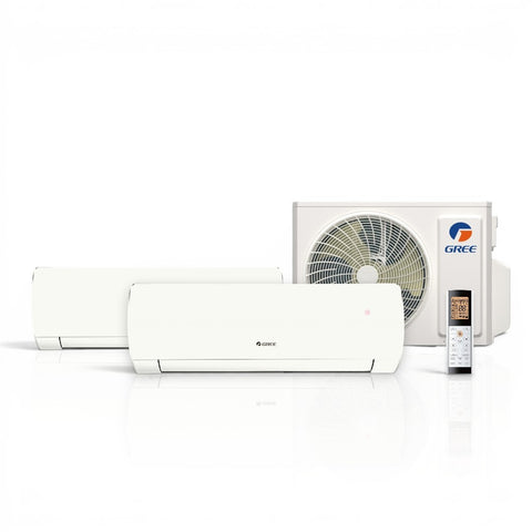 Gree multi split klíma szett - kültéri: 5,3kW(GWHD/18), beltéri: 2 x 2,7kW (Comfort Pro)