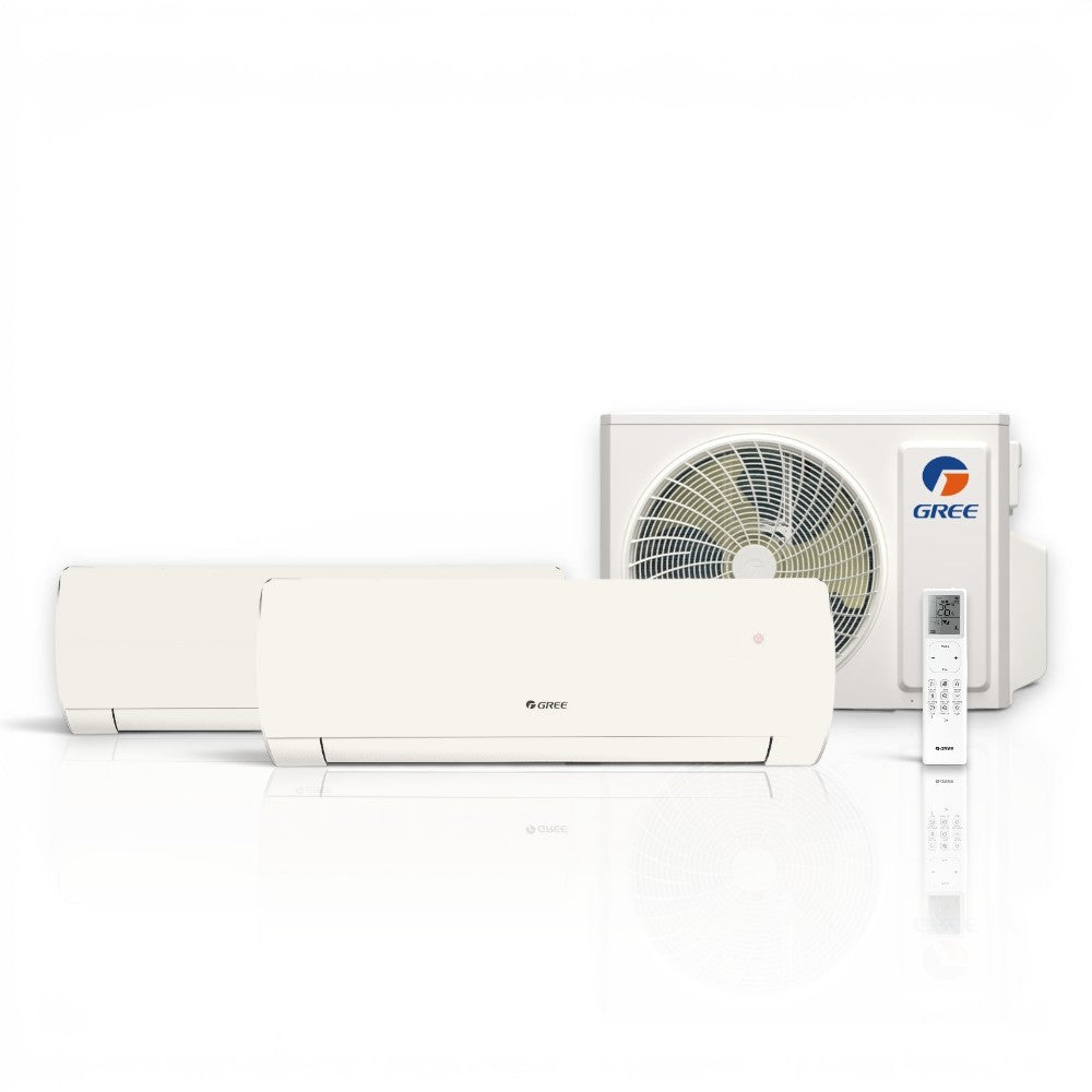 Gree multi split klíma szett - kültéri: 5,3kW(GWHD/18), beltéri: 2 x 2,7kW (Comfort Pro)