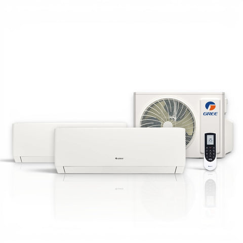 Gree multi split klíma szett - kültéri: 5,3kW(GWHD/18), beltéri: 2 x 2,5kW (Pulse)