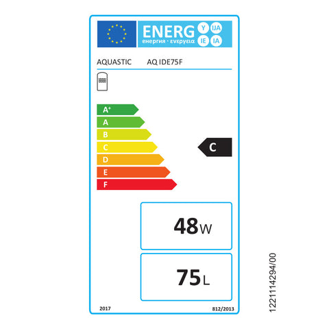 Hajdu Aquastic AQ IDE 75F fali indirekt tároló, elektromos pótfűtéssel