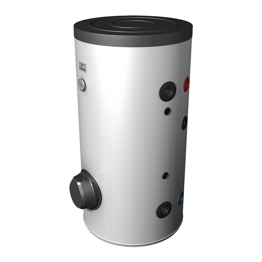 Hajdu STXL 120C HMV tároló hőszivattyús rendszerhez, nagy felületű hőcserélővel, 120 l.