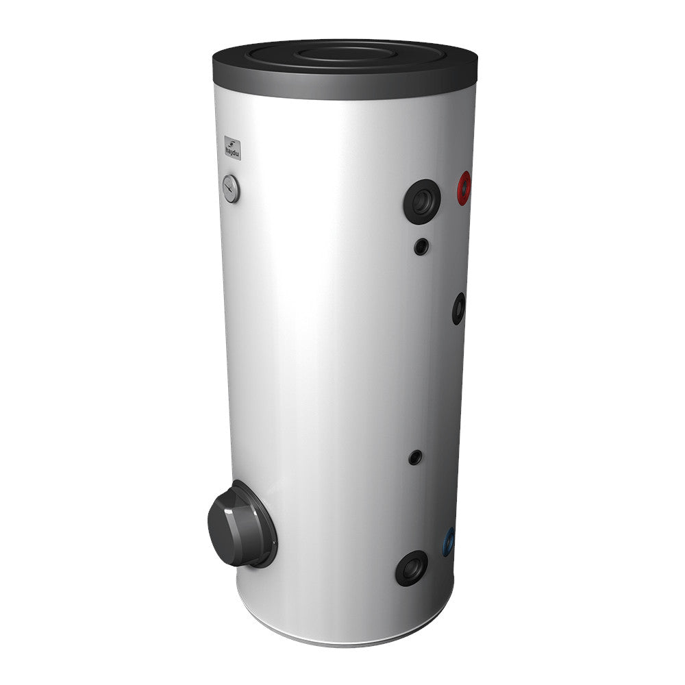 Hajdu STXL 160C HMV tároló hőszivattyús rendszerhez, nagy felületű hőcserélővel, 160 l.