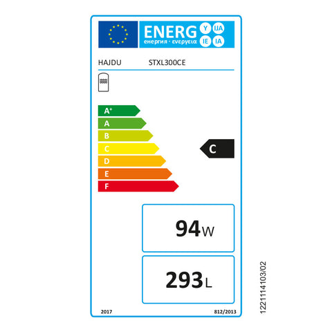 Hajdu STXL 300CE HMV tároló hőszivattyús rendszerhez, beépített elektromos fűtéssel, 300 litere