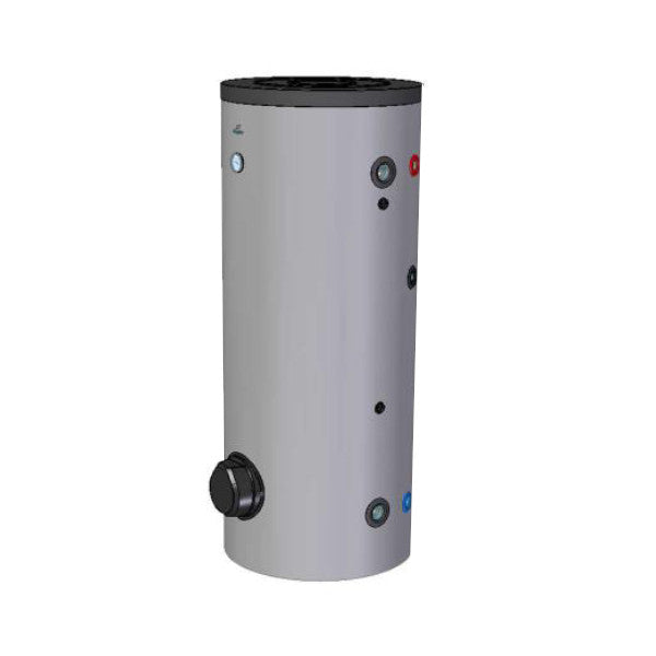 Hajdu STXL 300.2C HMV tároló hőszivattyús rendszerhez, nagy felületű hőcserélővel, 300 l.