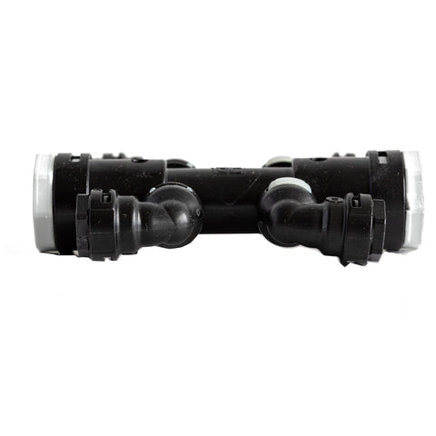 Hakatherm SkyFlow Push Alpex T-idom szűkített kereszt patkó, dupla 20x2-10x1,3 szürke