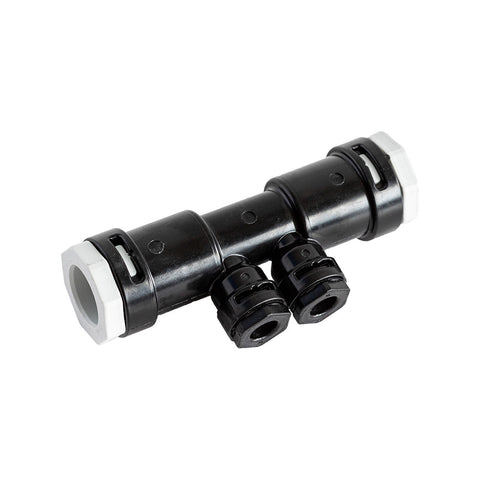Hakatherm SkyFlow Push Alpex T-idom szűkített dupla 20x2-10x1,3 szürke
