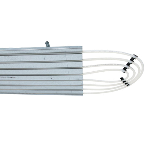 Hakatherm SkyFlow Steel  ST250 mennyezet hűtő-fűtő panel 0,4m x 2,5m (hűtés: 60,7W ; Fűtés 73,6W)