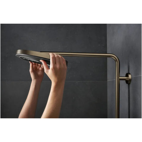 Hansgrohe Pulsify S Puro zuhanyrendszer termosztátos, kézizuhany 1jet, szálcsiszolt bronz