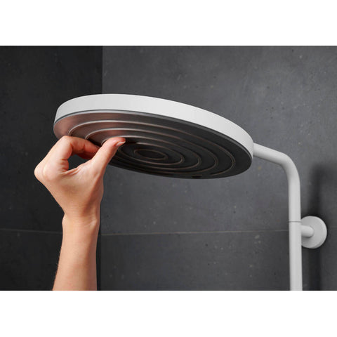 Hansgrohe Pulsify S Puro zuhanyrendszer termosztátos, EcoSmart, kézizuhany 1jet, matt fehér