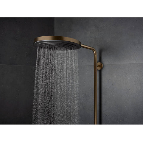 Hansgrohe Pulsify S Puro zuhanyrendszer termosztátos, kézizuhany 3jet, szálcsiszolt bronz