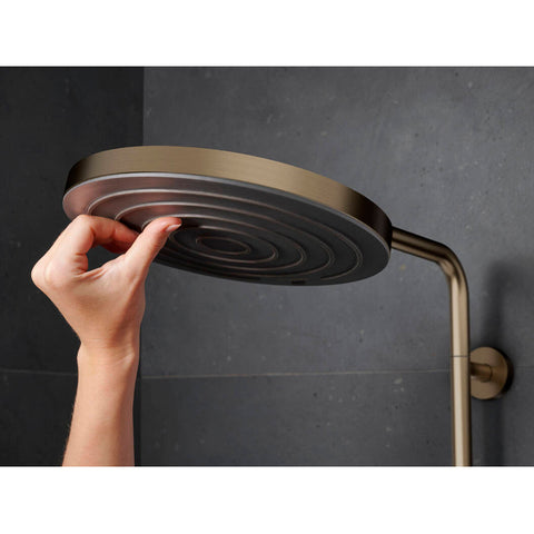 Hansgrohe Pulsify S Puro zuhanyrendszer termosztátos, kézizuhany 3jet, szálcsiszolt bronz