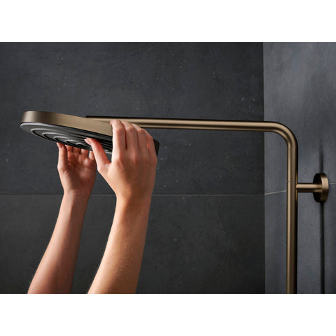 Hansgrohe Pulsify S Puro zuhanyrendszer termosztátos, kézizuhany 3jet, szálcsiszolt bronz