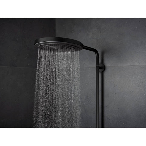 Hansgrohe Pulsify S Puro zuhanyrendszer termosztátos, kézizuhany 3jet, matt fekete