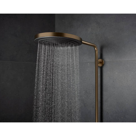 Hansgrohe Pulsify S Puro zuhanyrendszer termosztátos, EcoSmart, kézizuhany 3jet, szálcsiszolt bronz