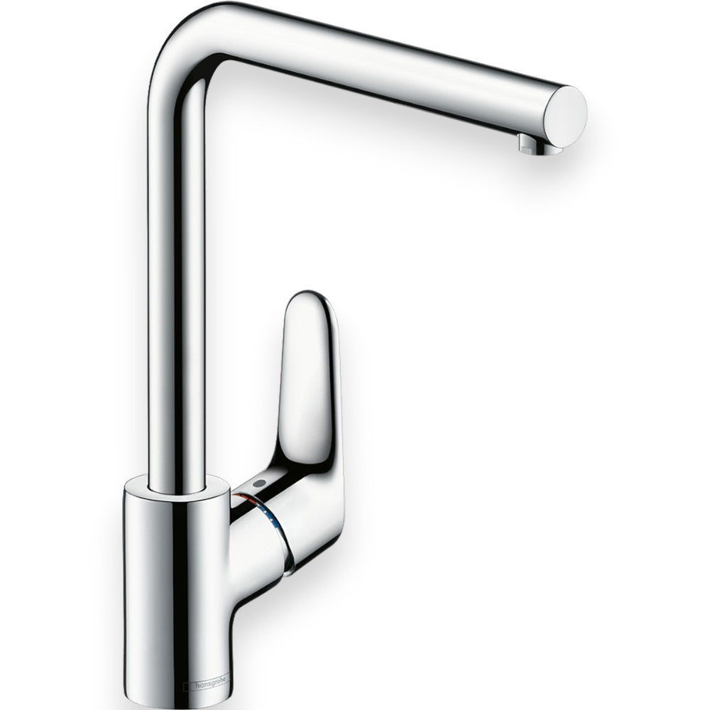 Hansgrohe Focus mosogató csaptelep L alakú forg. kifolyóval