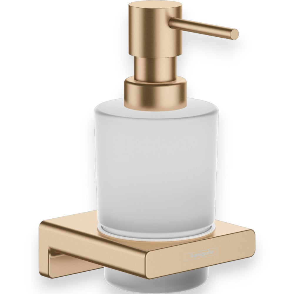 Hansgrohe AddStoris folyékonyszappan adagoló, szálcsiszolt bronz