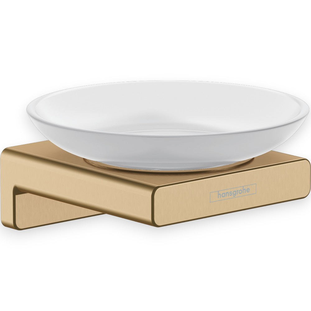 Hansgrohe AddStoris szappantartó, szálcsiszolt bronz