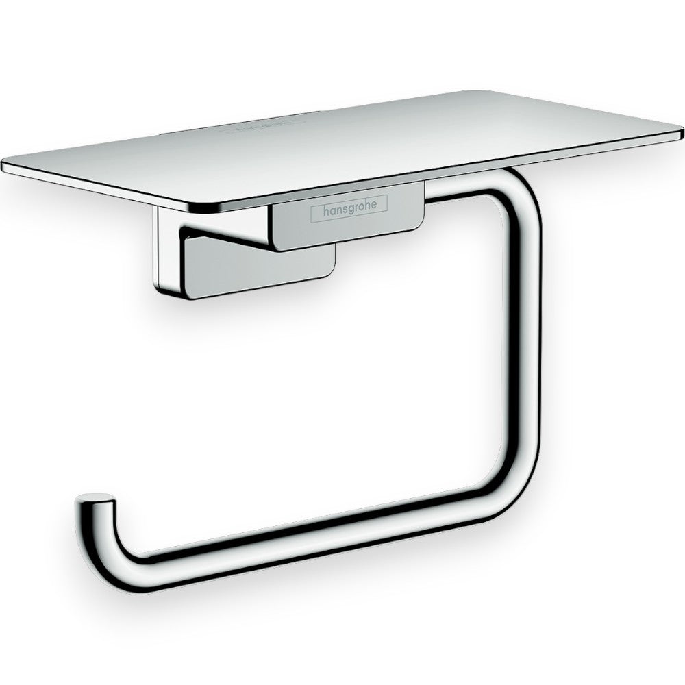 Hansgrohe AddStoris WC papír tartó, polccal, króm