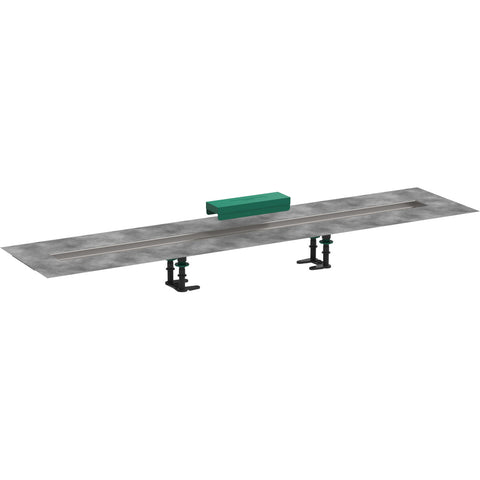 Hansgrohe uBox universal telepítő szett 120 cm, zuhanylefolyó készlethez