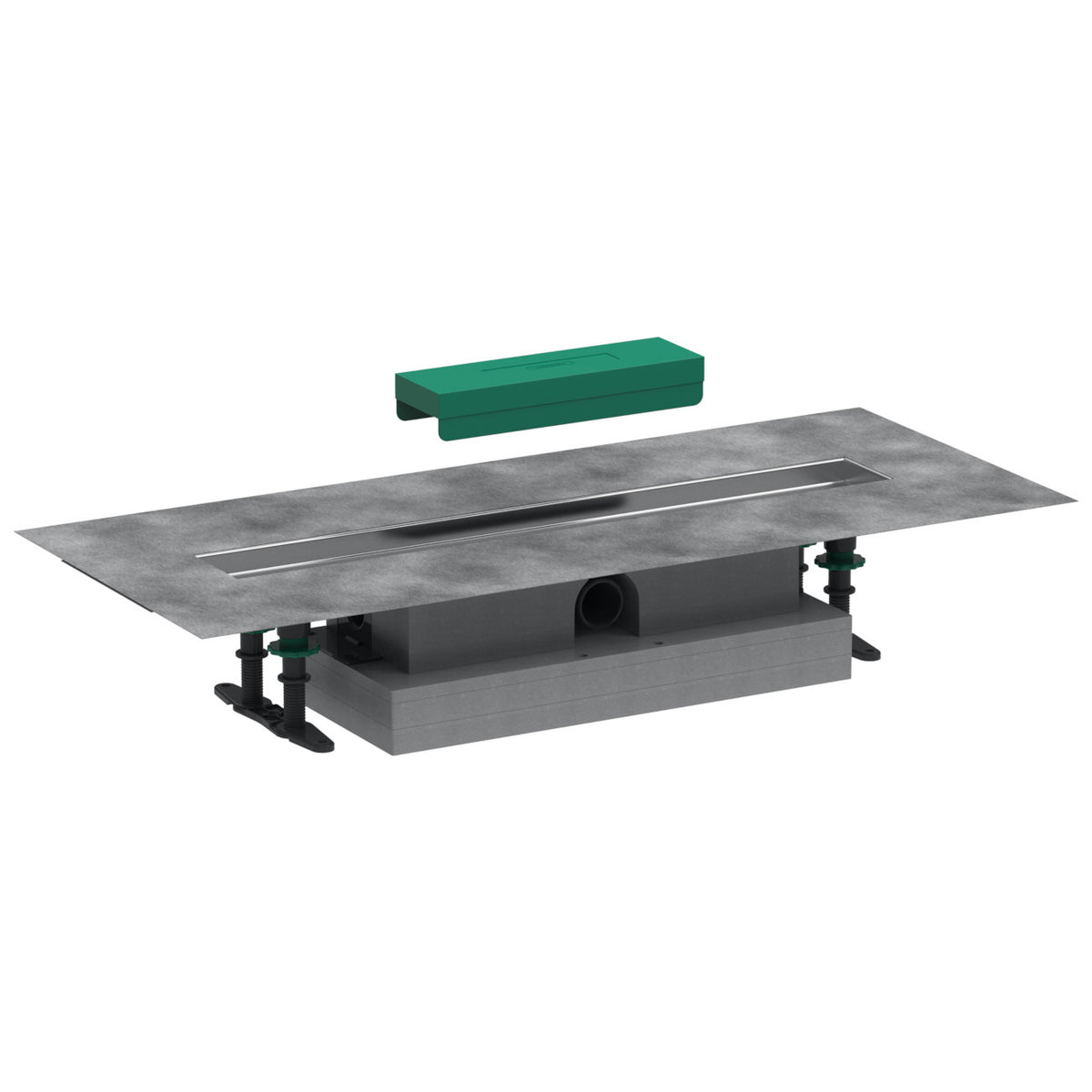 Hansgrohe uBox universal teljes szett lapos telepítéshez- 60 cm, zuhanylefolyó készlethez