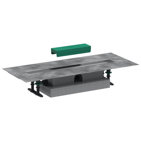 Hansgrohe uBox universal teljes szett lapos telepítéshez- 60 cm, zuhanylefolyó készlethez