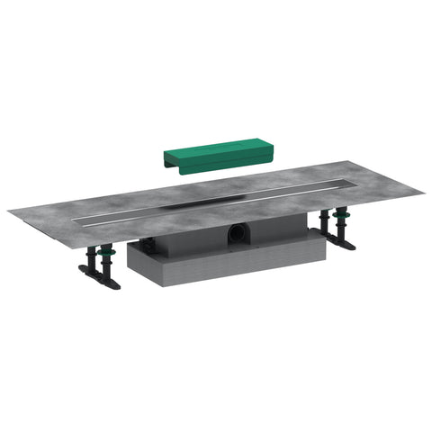 Hansgrohe uBox universal teljes szett lapos telepítéshez- 70 cm, zuhanylefolyó készlethez