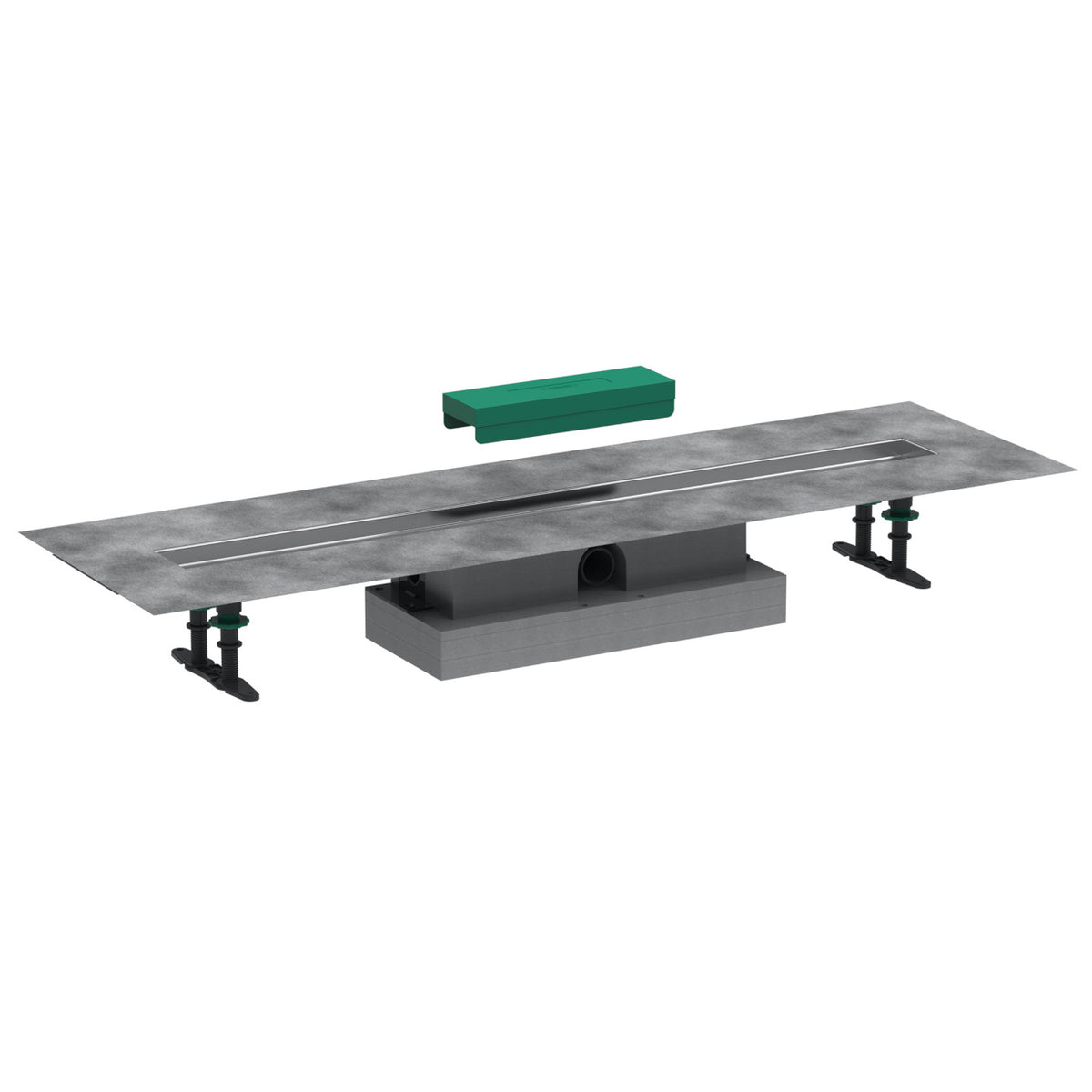 Hansgrohe uBox universal teljes szett lapos telepítéshez- 90 cm, zuhanylefolyó készlethez