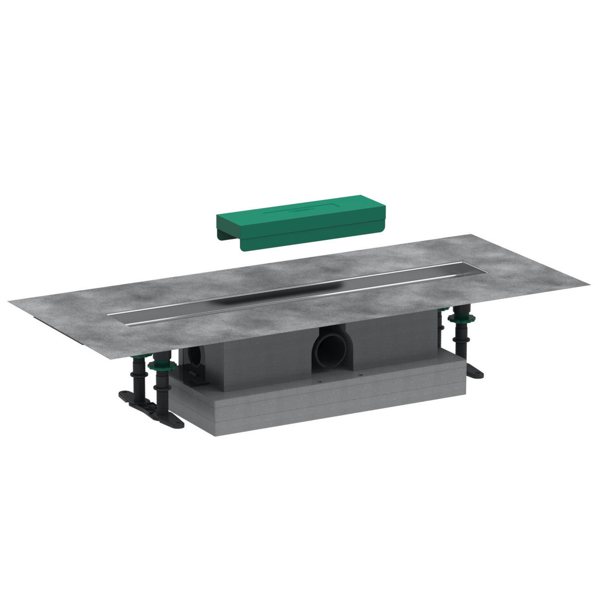 Hansgrohe uBox universal teljes szett standard telepítéshez- 60 cm, zuhanylefolyó készlethez