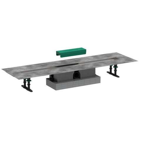 Hansgrohe uBox universal teljes szett standard telepítéshez- 90 cm, zuhanylefolyó készlethez