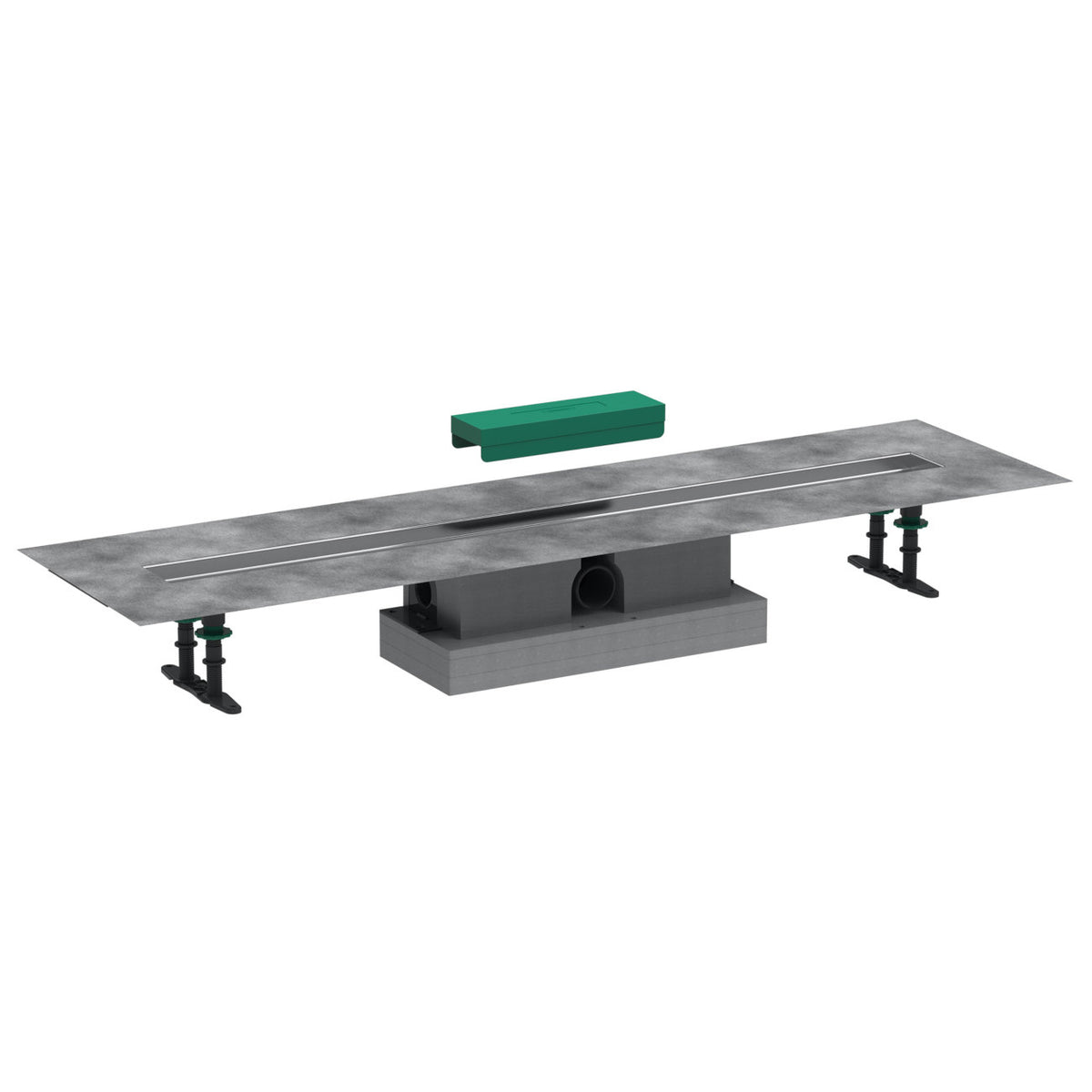 Hansgrohe uBox universal teljes szett standard telepítéshez- 100 cm zuhanylefolyó készlethez